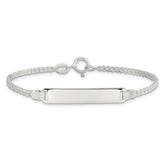 Sterling Silver Children's ID Bracelet